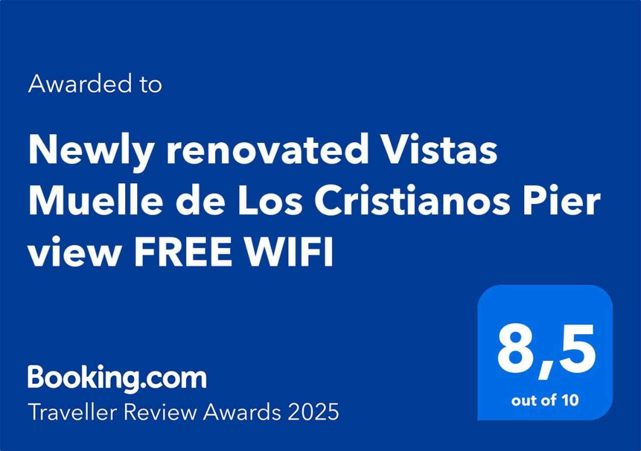 Newly renovated Vistas Muelle de Los Cristianos Pier view FREE WIFI Arona  Exterior foto